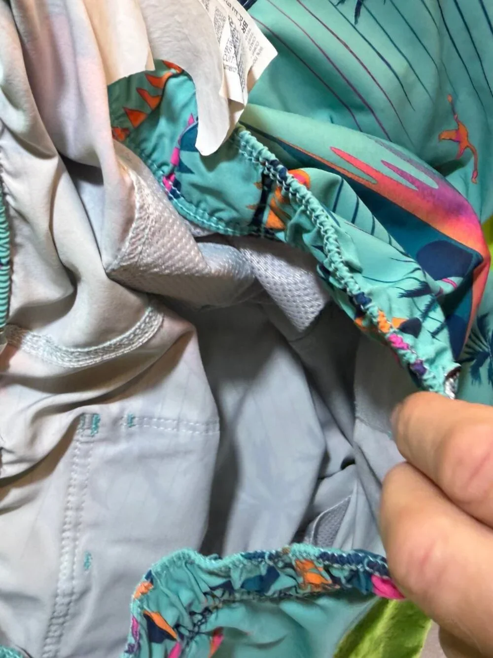 Billabong Tropical Print Swim Shorts Size M